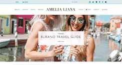 Desktop Screenshot of amelialiana.com